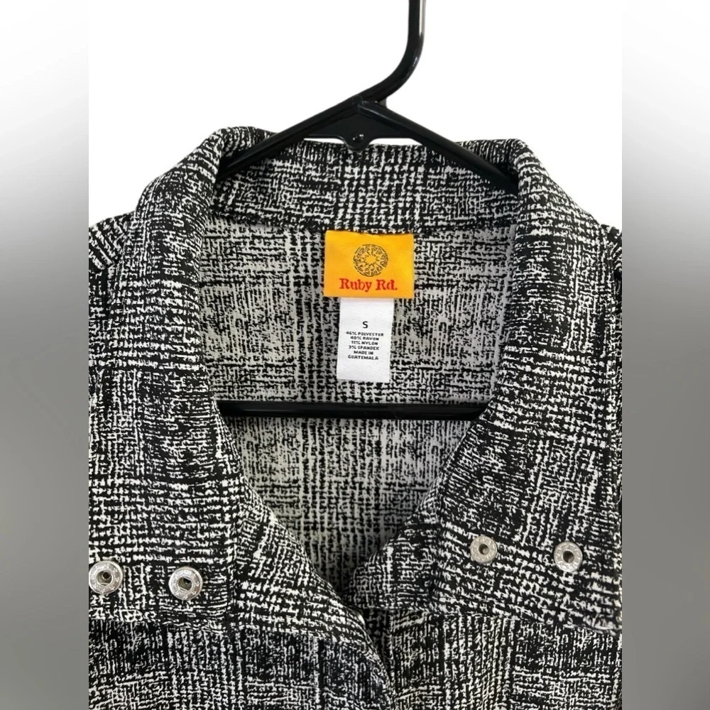 Ruby Rd black and white jacket - Picture 2 of 6